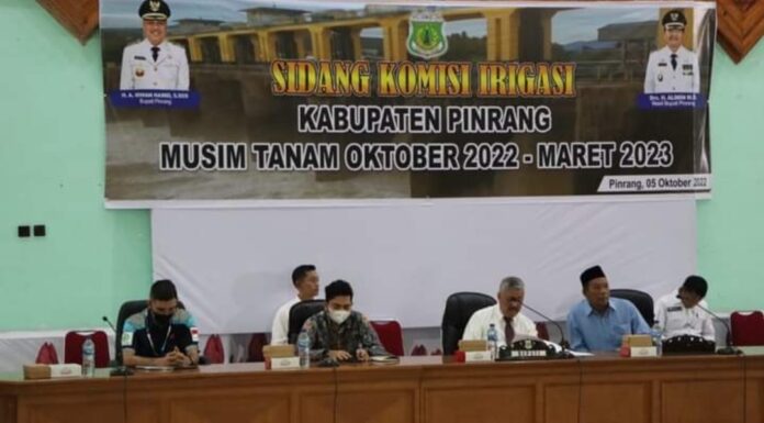 Komisi Irigasi di Pinrang, Ini Struktur dan Fungsinya pinrang