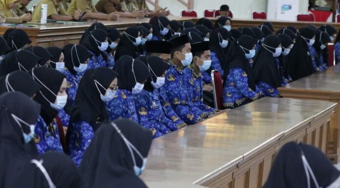 Puluhan ASN di Pinrang Diambil Sumpahnya, Begini Pesan Bupati asn