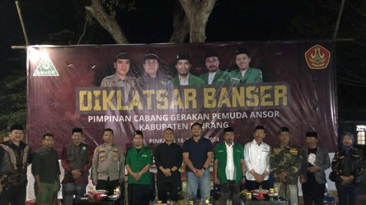 Diklatsar Banser, Begini Pesan Kapolres Pinrang Banser