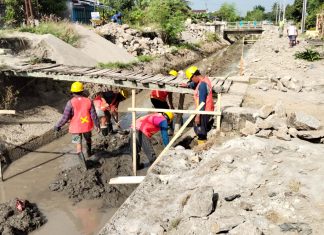 Hadapi Musim Tanam, BBWS Pompengan Jeneberang Kebut Perbaikan Irigasi Ulo di Pinrang pinrang
