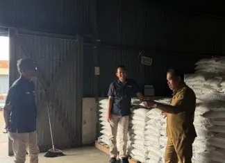 Bulog Pinrang Komitmen Jaga Kualitas Beras Bantuan, Pastikan Kualitas Sesuai Standar pinrang